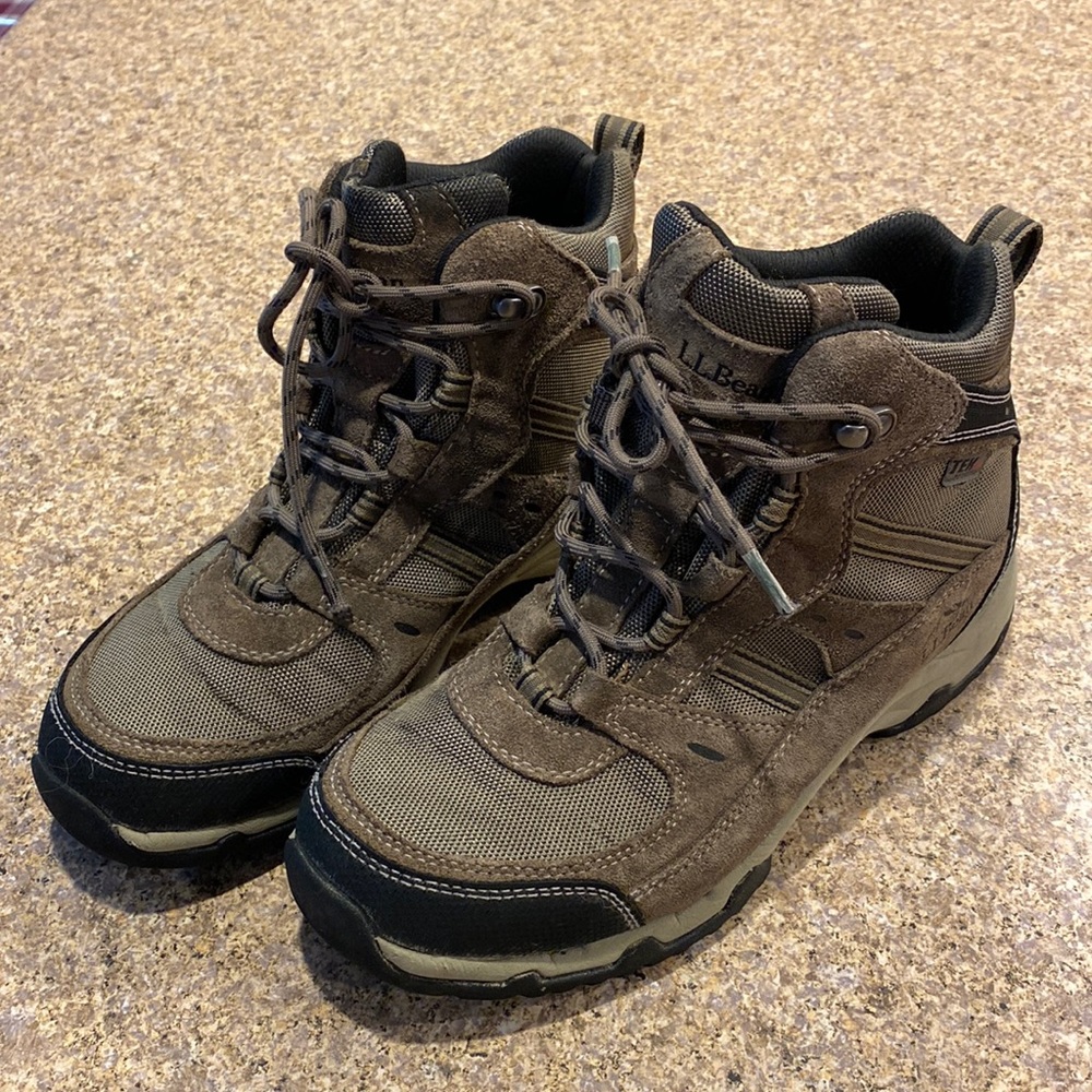 L.L. Bean Men’s Trail Model 4 Hiking Boots 7.5 Tek 2.5